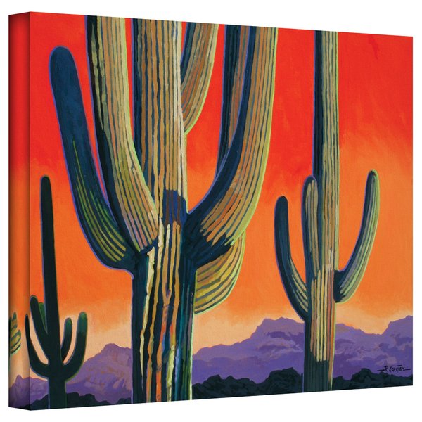 600x600 Saguaro Dawn' Print Of Painting On Wrapped Canvas Amp Reviews - Saguaro Cactus Painting