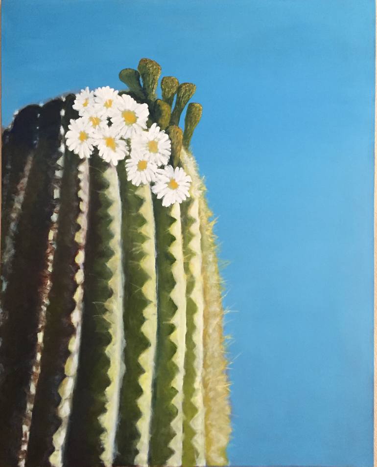 770x955 Saatchi Art Saguaro Painting By Keith Noble - Saguaro Painting