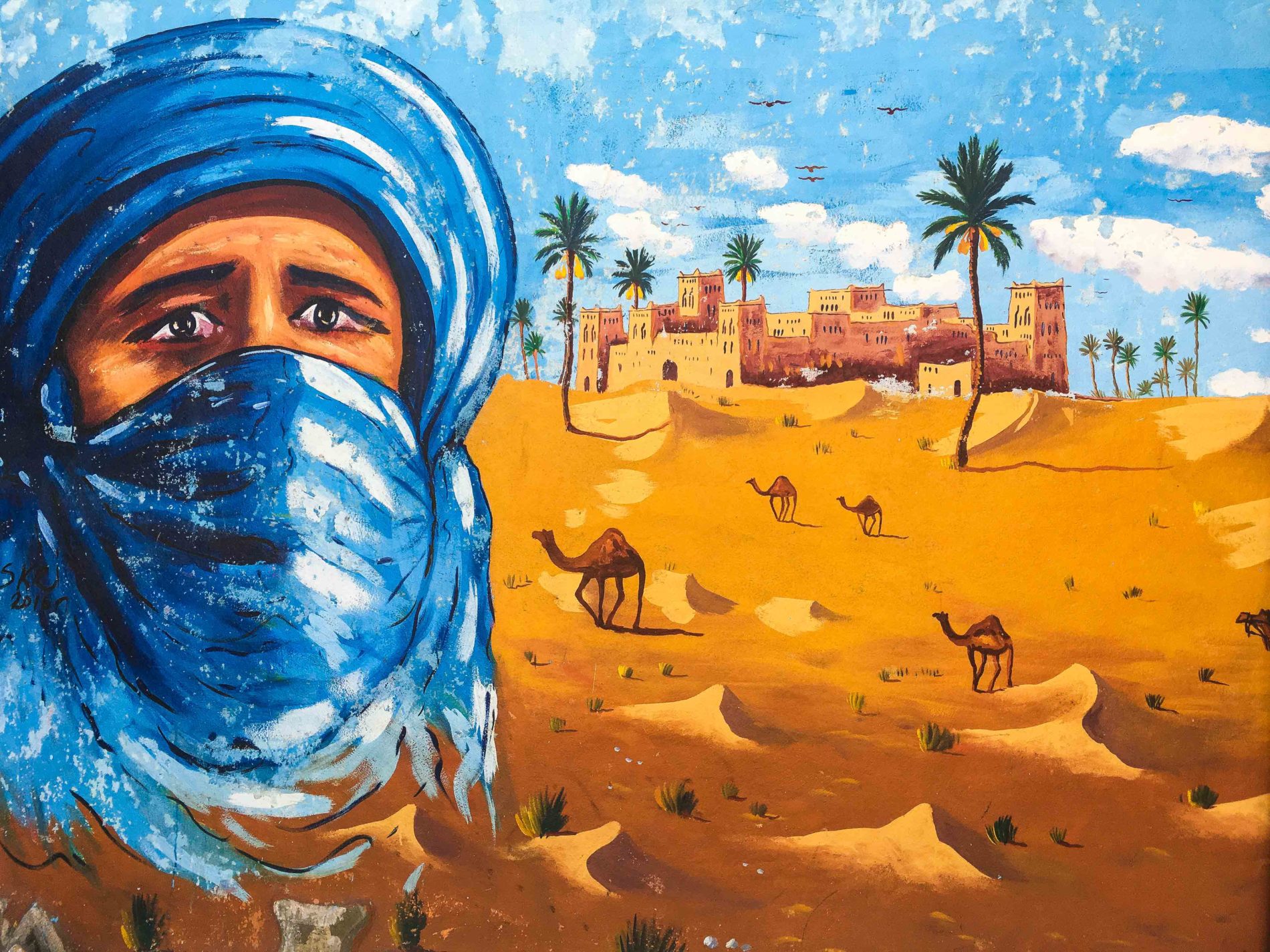 1900x1425 Painting Of Sahara - Sahara Desert Painting