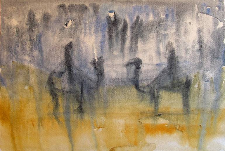 770x517 Saatchi Art A Night In Sahara Desert Painting By Sergey Roy - Sahara Desert Painting