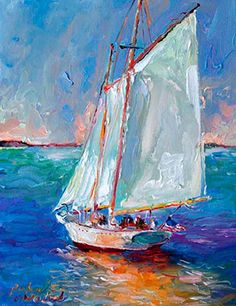 236x306 532 Best Boat Art Images On Sailing Ships, Party Boats - Sailboat Oil Painting