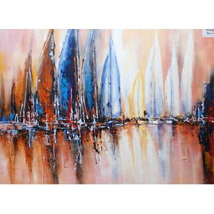 310x310 Sailboat Painting Wayfair.ca - Sailboat Painting On Canvas