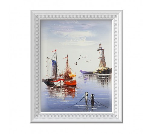 500x445 Vintage Sailboat Oil Paintings Canvas For Sale - Sailboat Painting On Canvas