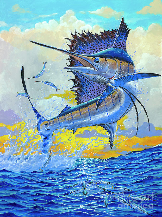 Sailfish Painting at PaintingValley.com | Explore collection of ...