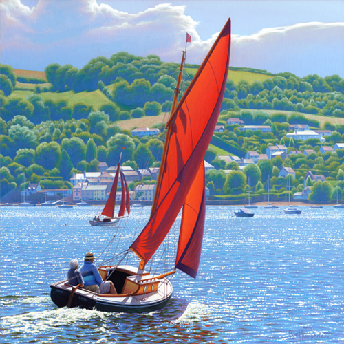 500x500 New Painting - Sailing Painting