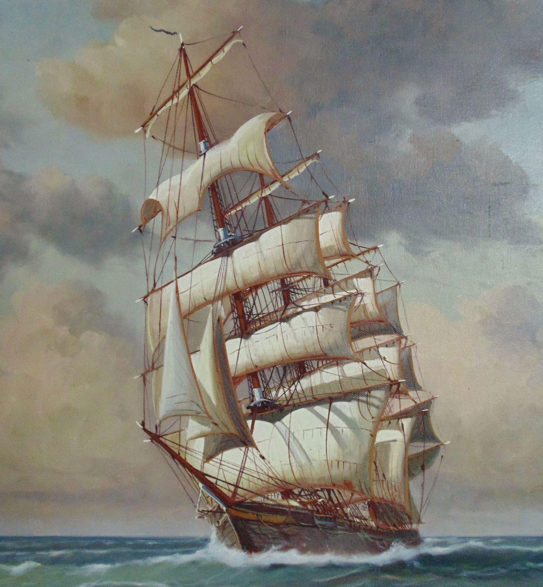 1894x2048 Free Photo Tall Ship Painting - Sailing Ship Painting