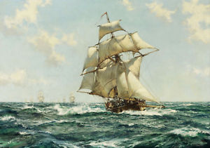 Sailing Ship Painting at PaintingValley.com | Explore collection of ...