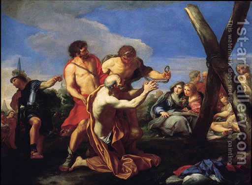 512x377 Saint Andrew Led To The Cross Of Martyrdom Carlo Maratta - Saint Andrew Painting