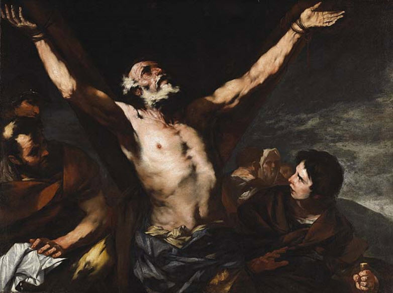 782x583 St Andrew In Art Historia Vivens - Saint Andrew Painting