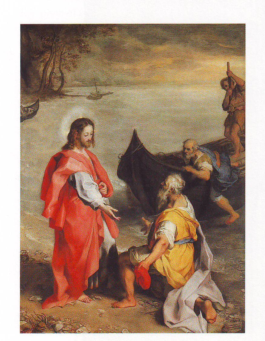 876x1128 The Calling Of St Andrew Painting Federico Barocci Oil Paintings - Saint Andrew Painting