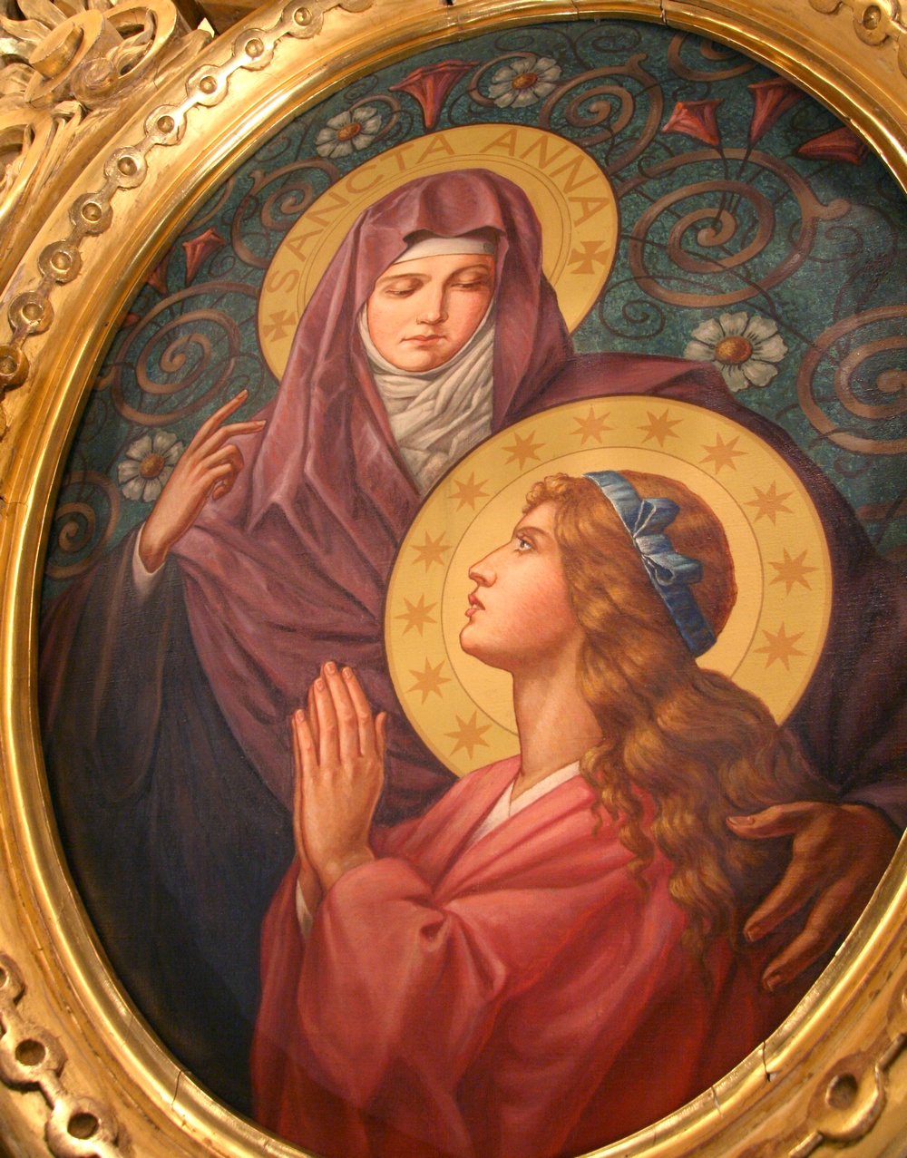 1000x1277 St John Cantius Church - Saint Anne Painting