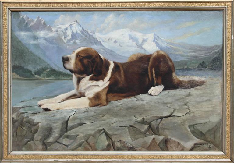 768x535 J. Bowker (Xixct.) - Saint Bernard Painting