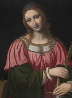 250x340 Faithnd - Saint Catherine Of Alexandria Painting