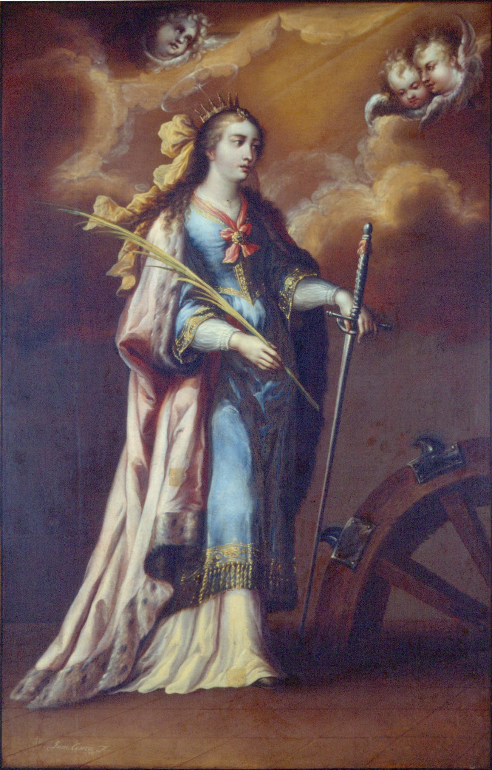 1650x2580 Filejuan Correa - Saint Catherine Of Alexandria Painting