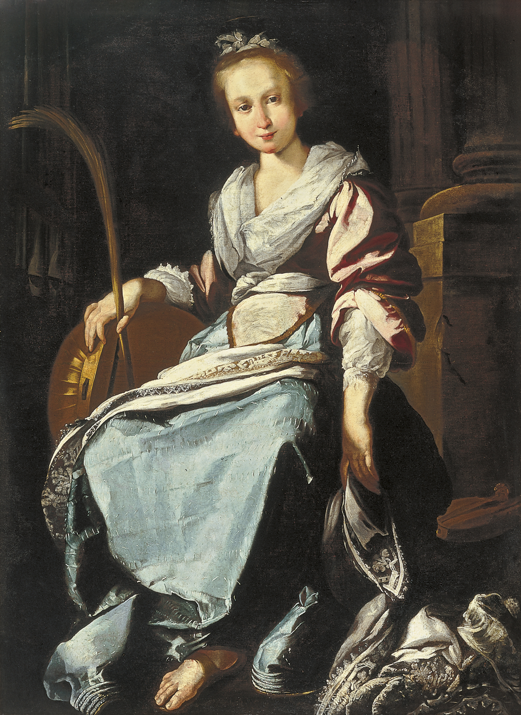 2186x3000 Saint Cecilia - Saint Cecilia Painting