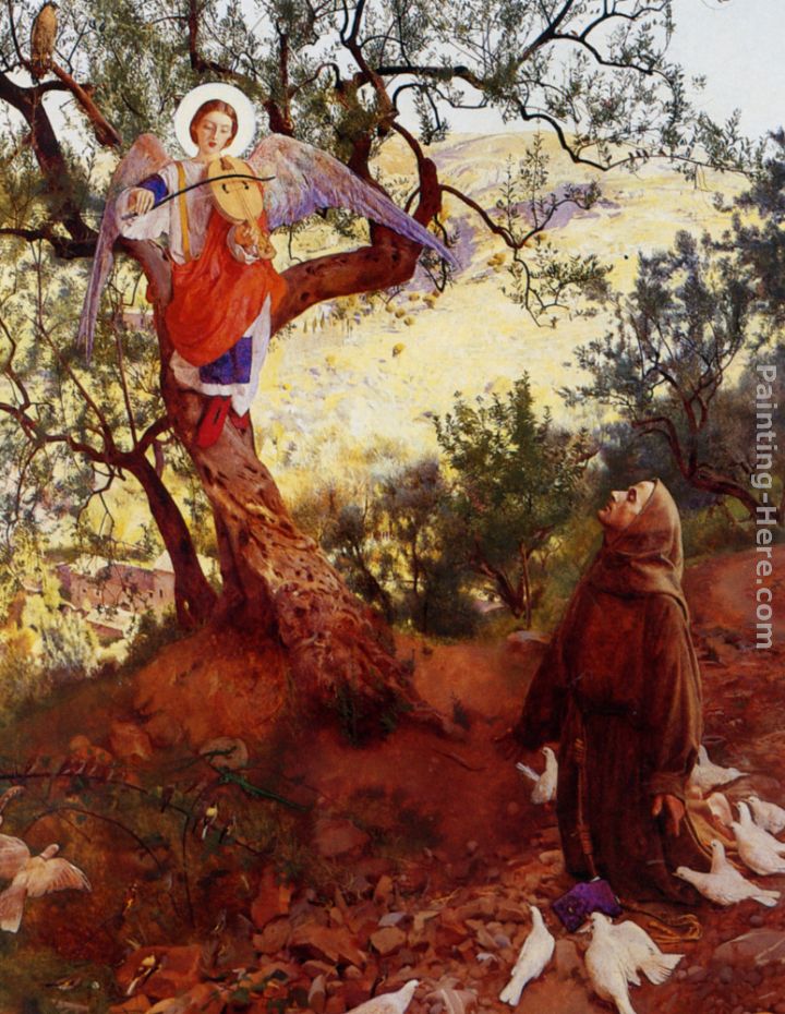 720x930 Frank Cadogan Cowper Saint Francis Of Assisi Painting Anysize 50 - Saint Francis Of Assisi Painting