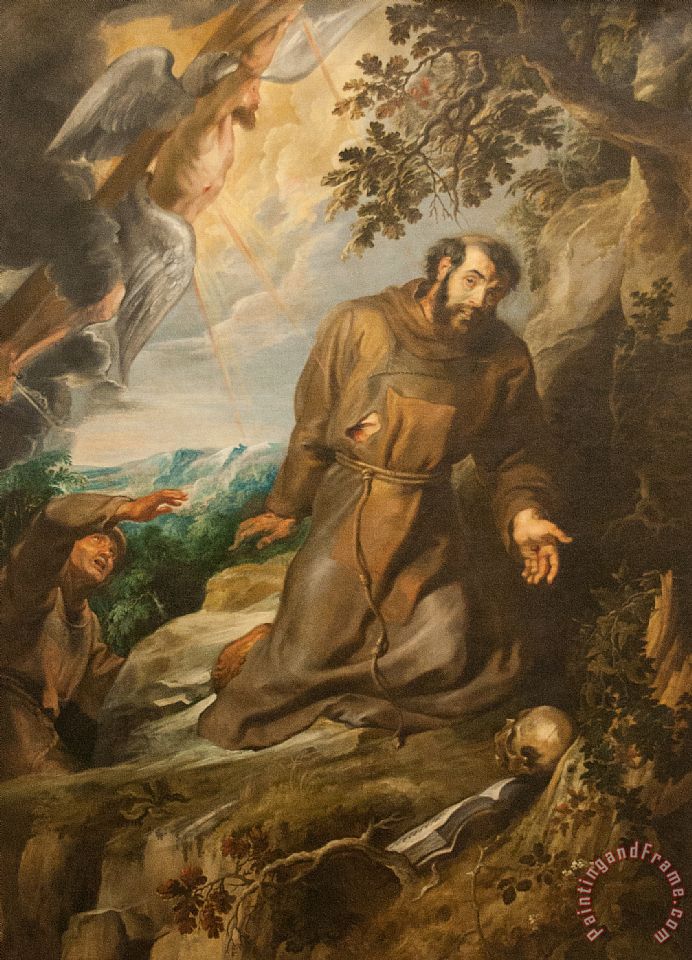 692x960 Peter Paul Rubens St. Francis Of Assisi Receiving The Stigmata - Saint Francis Of Assisi Painting