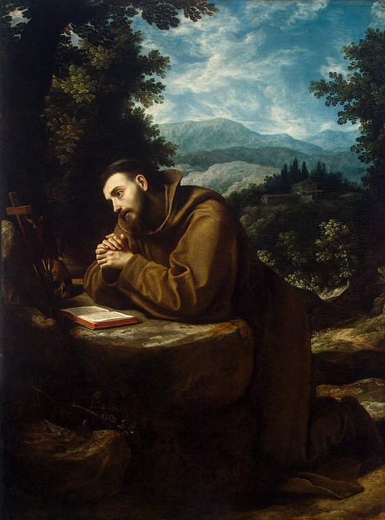 553x745 St Francis - Saint Francis Painting