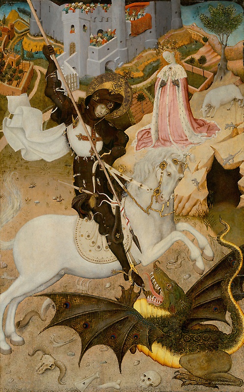 498x800 Saint George And The Dragon The Art Institute Of Chicago - Saint George And The Dragon Painting