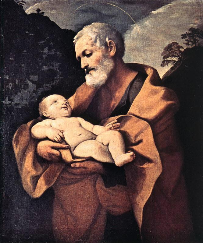 666x798 Guido Reni St Joseph Painting Best St Joseph Paintings For Sale - Saint Joseph Painting