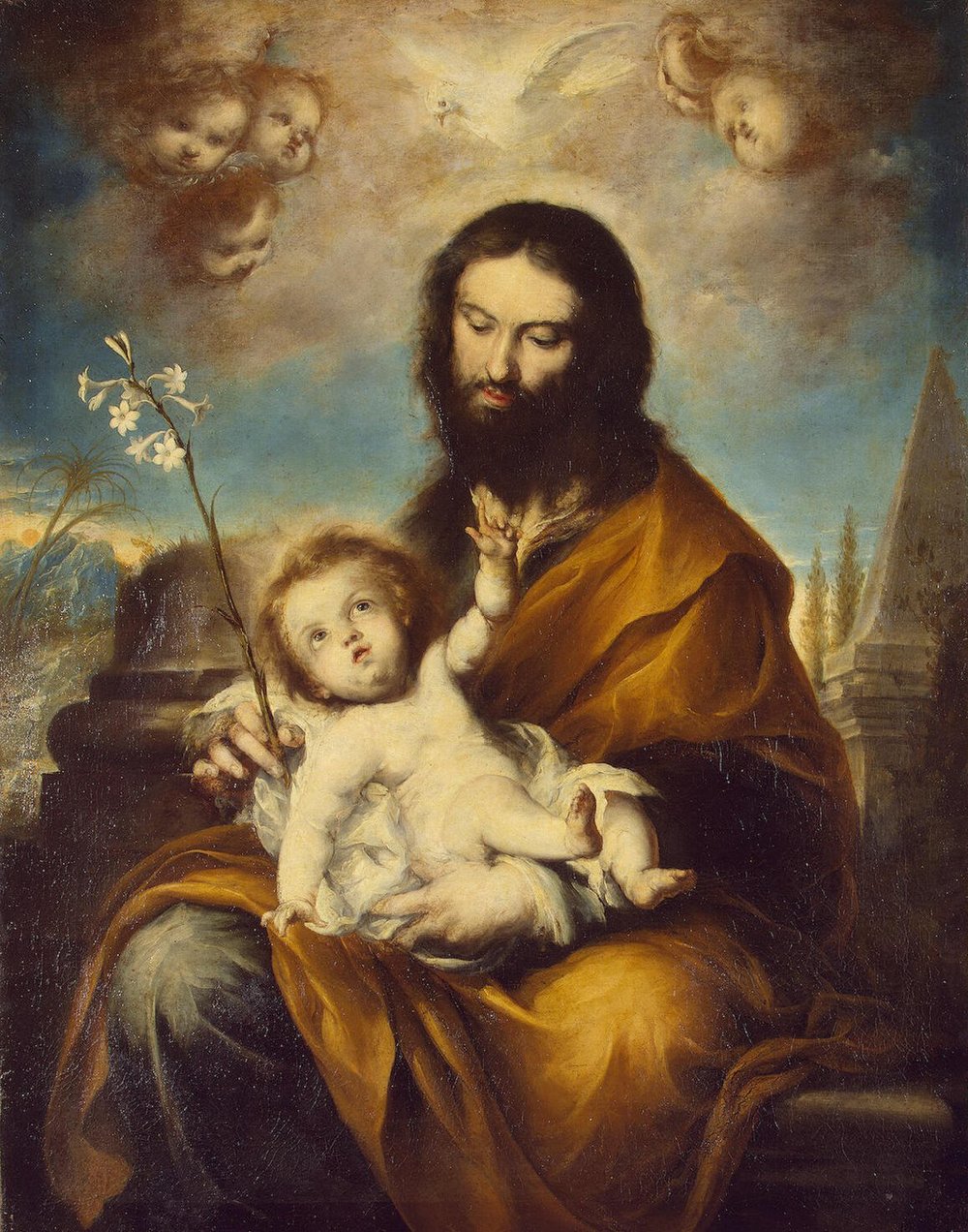 1000x1272 St. Joseph, Guardian Of Our Lord Logia - Saint Joseph Painting