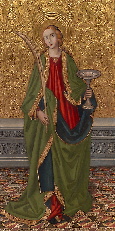 400x800 Saint Lucy The Art Institute Of Chicago - Saint Lucy Painting