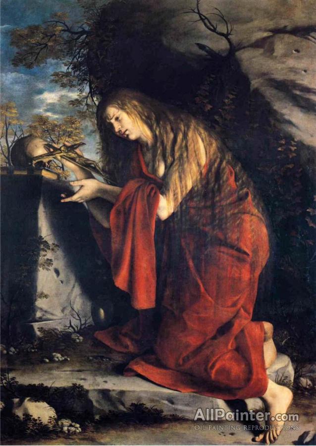 638x900 Orazio Gentileschi Saint Mary Magdalen In Penitence Oil Painting - Saint Mary Painting