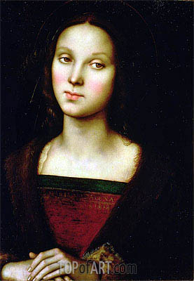 277x400 St. Mary Magdalene Perugino Painting Reproduction 8537 Topofart - Saint Mary Painting