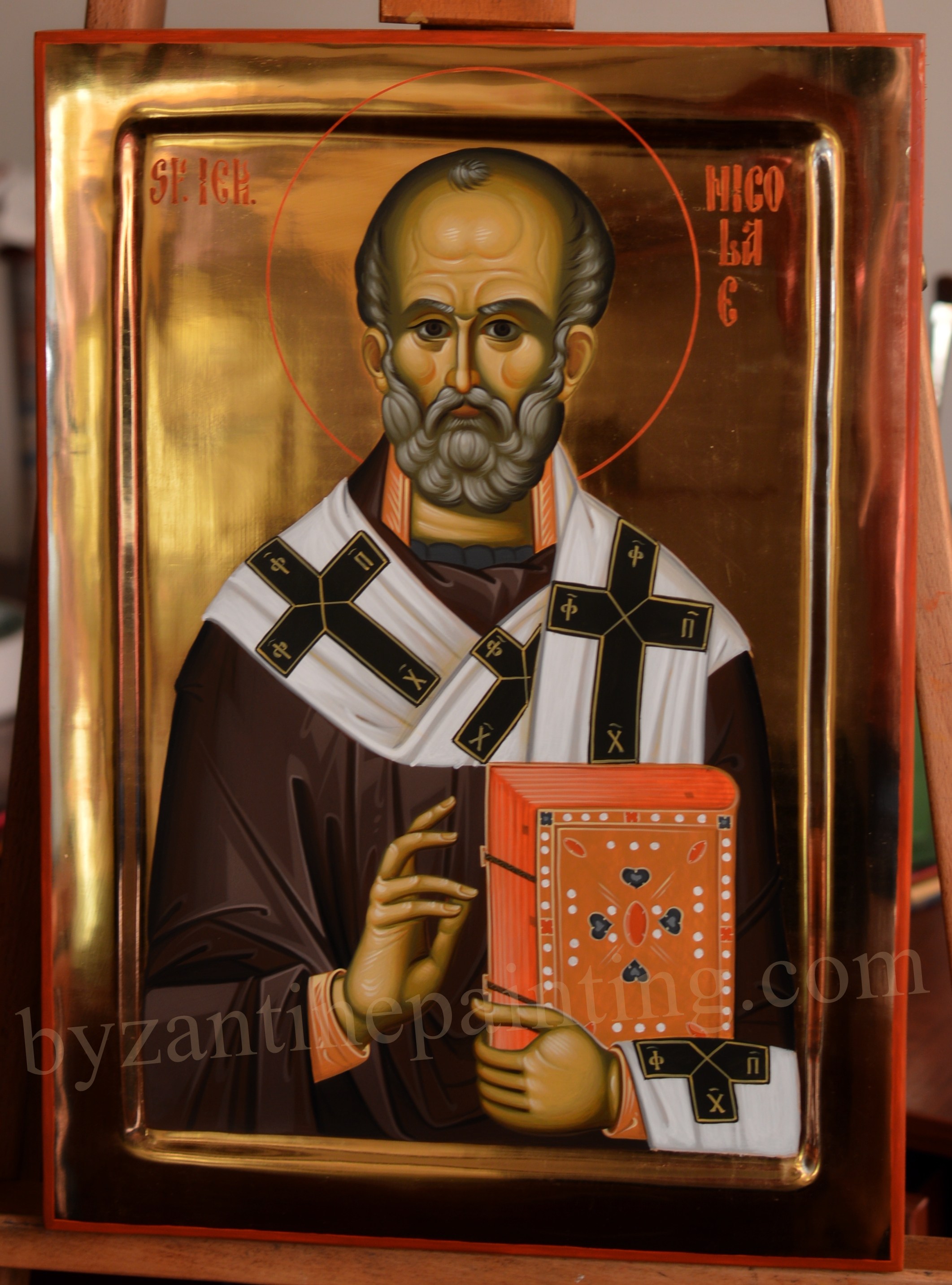 Saint Nicholas Painting at PaintingValley.com | Explore collection of ...