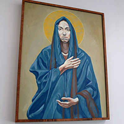 400x400 Class Of 2012's Saint Paintings Gift Finally Reaches Fruition - Saint Painting