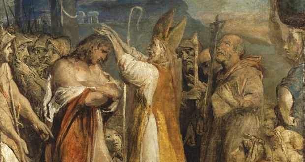 620x330 Great Moments In Irish History Captured On The Canvas - Saint Patrick Painting