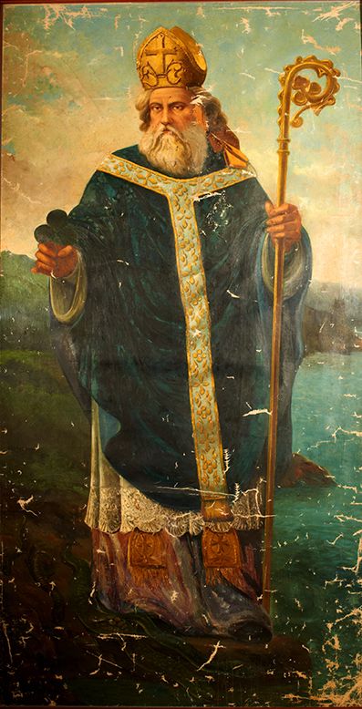397x778 St. Patrick - Saint Patrick Painting
