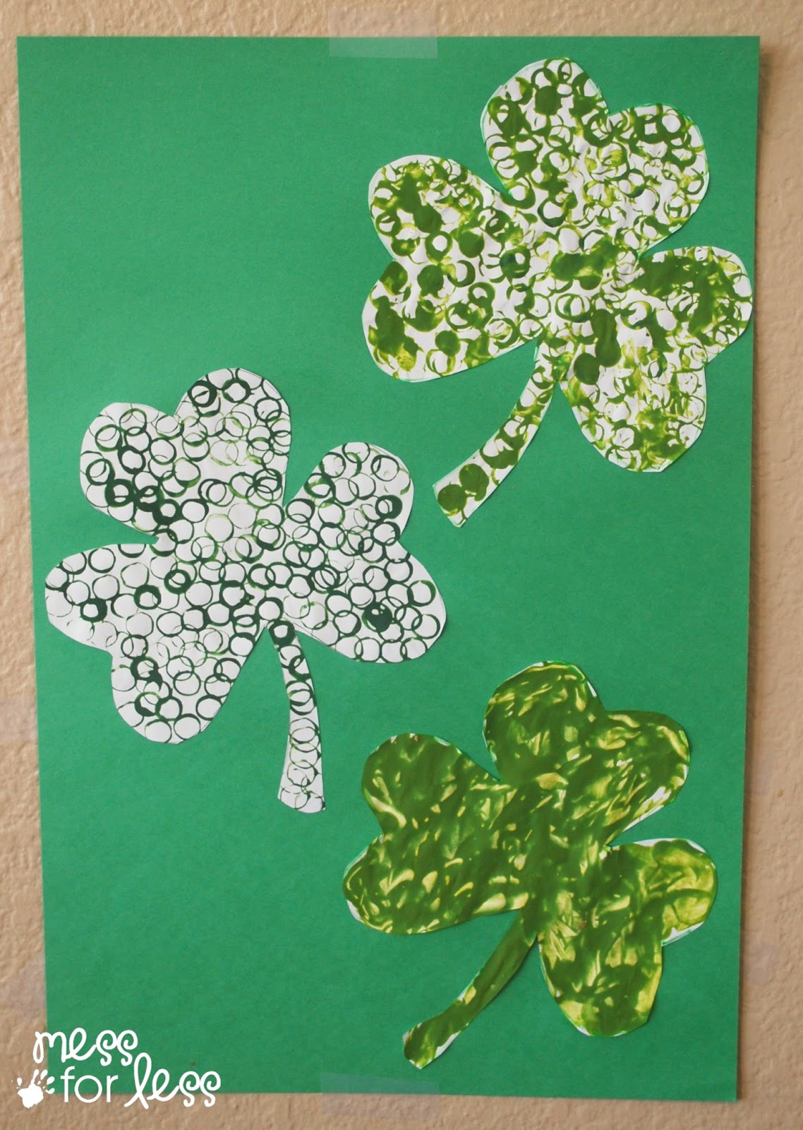 1138x1600 St. Patrick's Day Straw Art Activity - Saint Patricks Day Painting