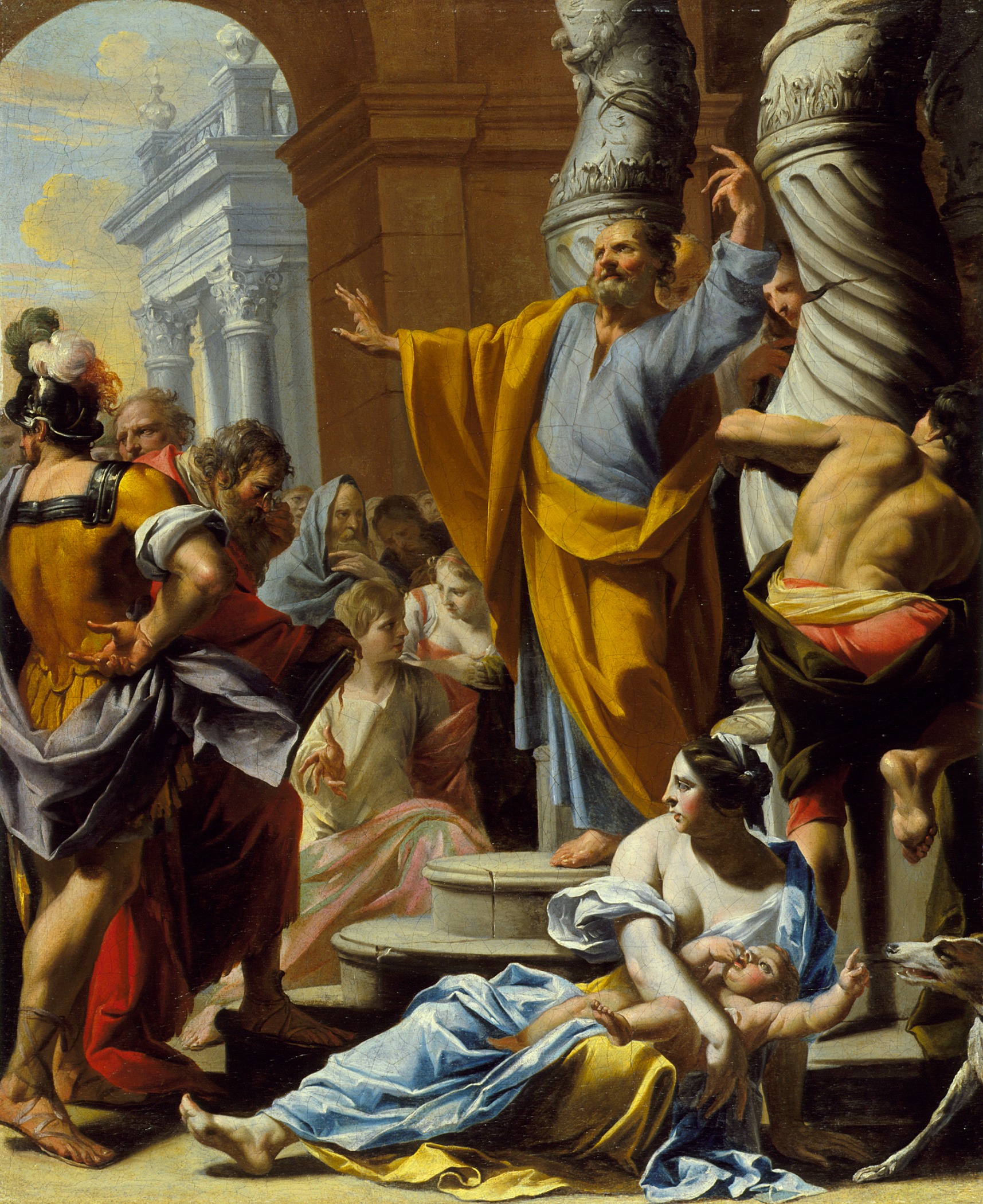 1715x2100 Filest. Peter Preaching In Jerusalem Lacma M.81.73.jpg - Saint Peter Painting