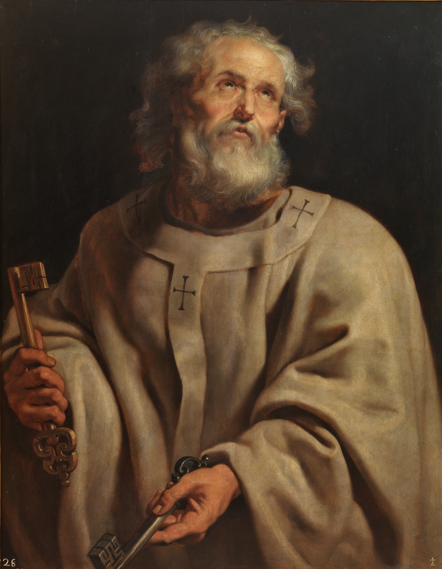 1491x1920 Saint Peter - Saint Peter Painting