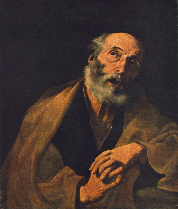 596x700 St Peter - Saint Peter Painting
