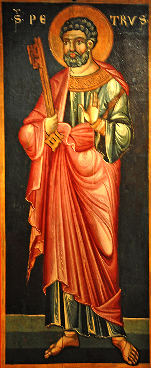 492x1195 St. Peter In Art - Saint Peter Painting