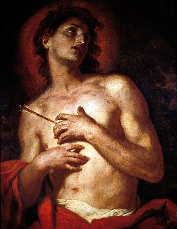 620x800 Saint Sebastian Art Uk - Saint Sebastian Painting