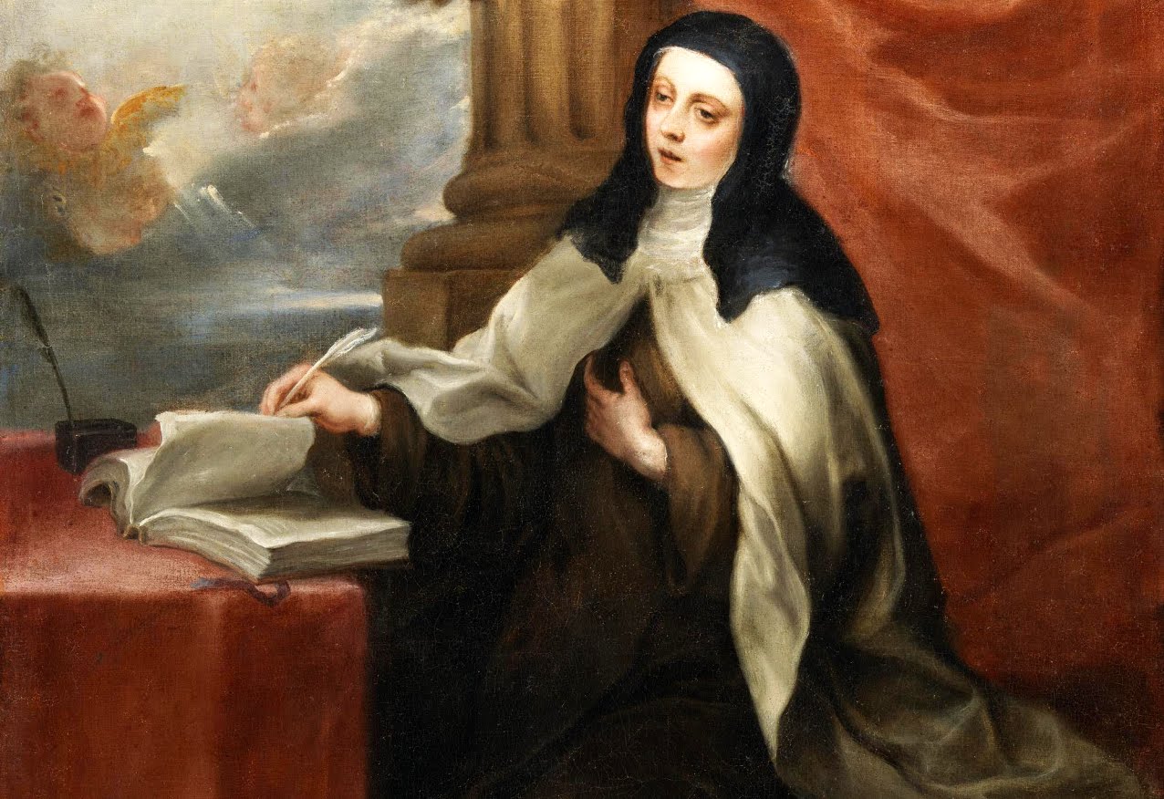 1276x876 St. Teresa Of Avila Hd - Saint Teresa Painting