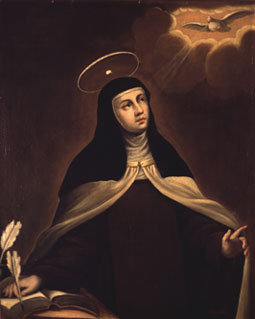 255x319 St. Teresa Of Avila - Saint Teresa Painting
