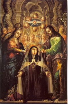 236x364 St Teresa Of Avila Painting - Saint Teresa Painting