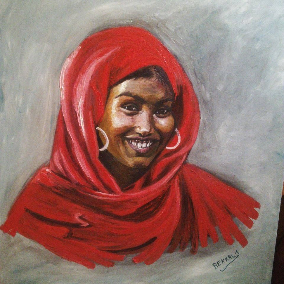 960x960 Femme Twargue (Saison D'Art) - Saison Painting