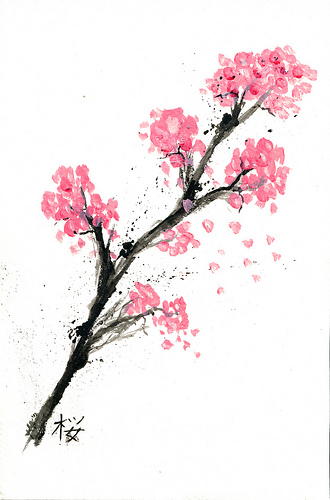 330x500 Shicake Makes Stuff {Sakura} - Sakura Painting
