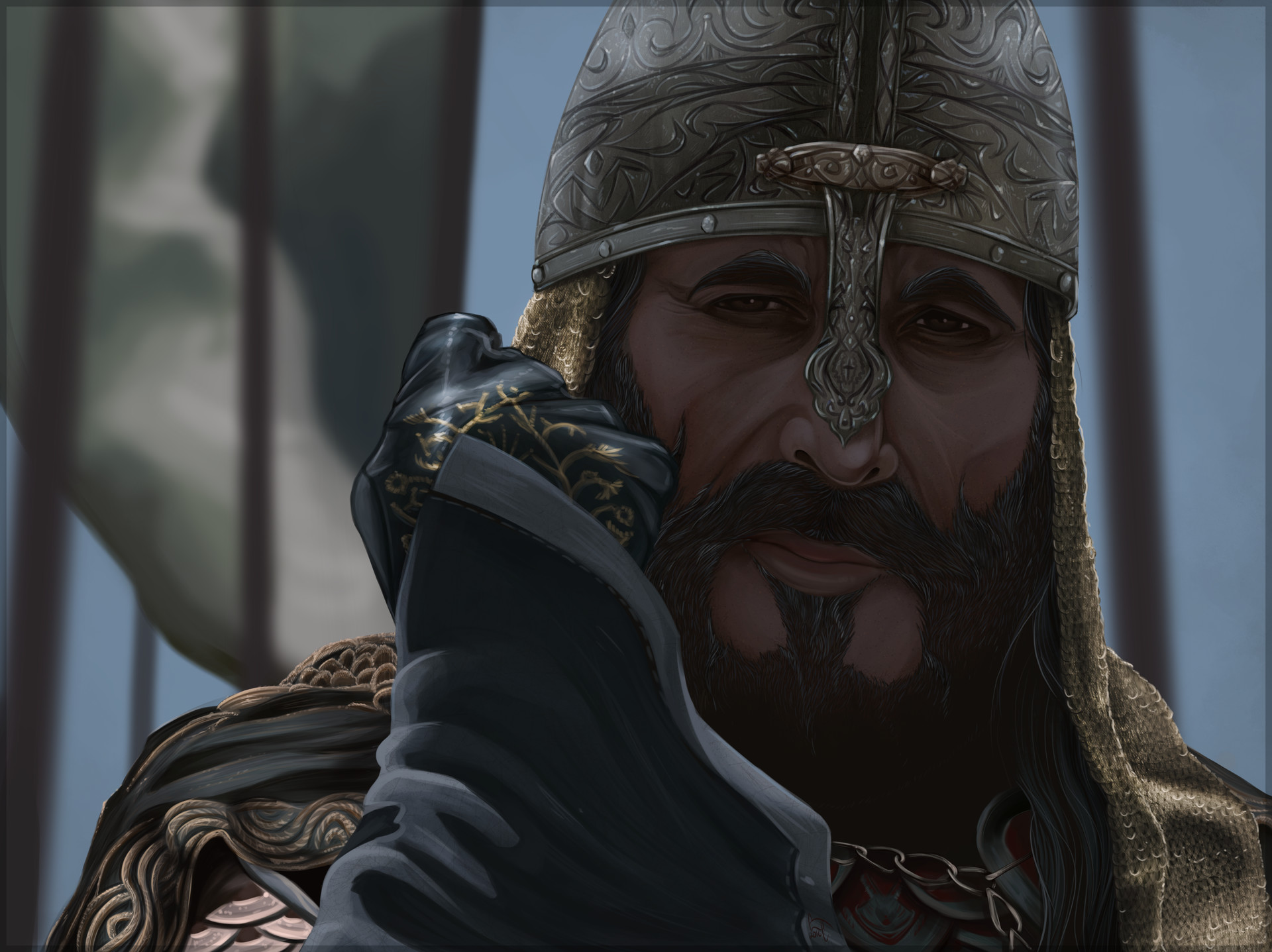 Saladin Painting