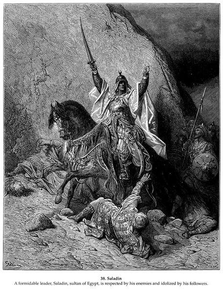 456x600 Saladin - Saladin Painting