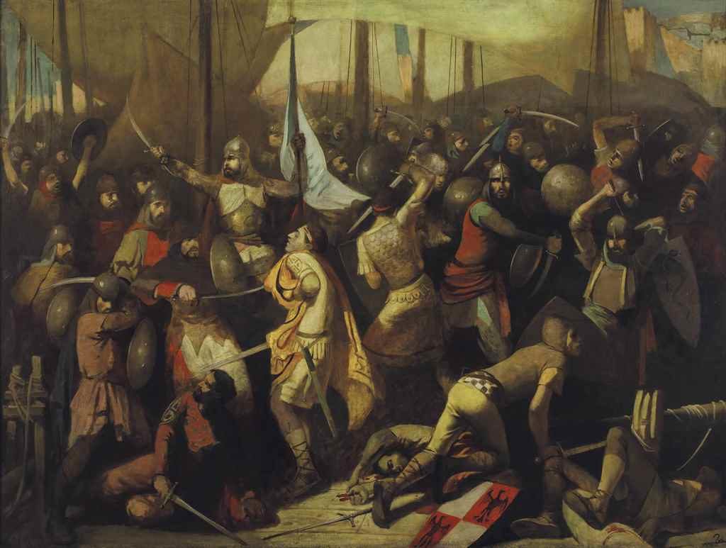 1024x773 Christie's Dubai Withdraws Painting From Sale Artnet News - Saladin Painting