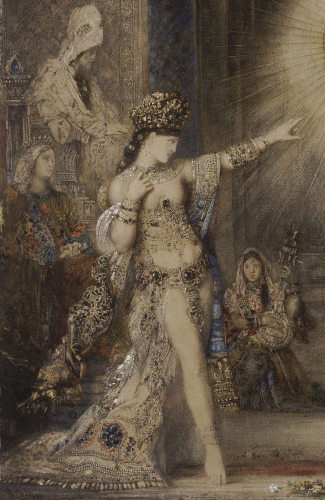 1079x1661 Hesiod's Brush, The Paintings Of Gustave Moreau 7 Salome'S - Salome Painting