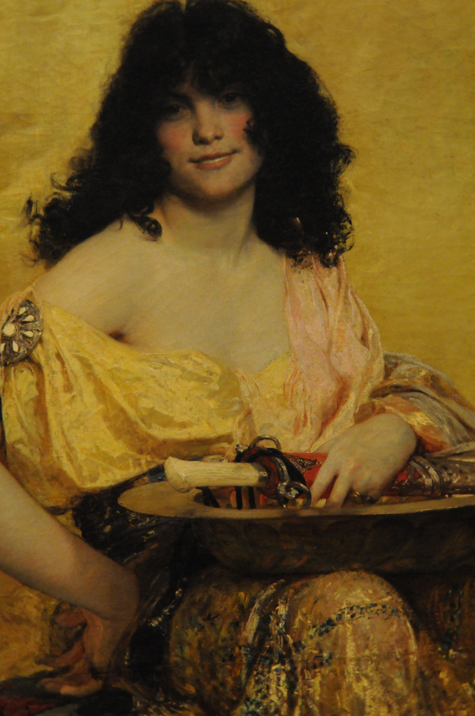 680x1024 - Salome Painting By Henri Regnault