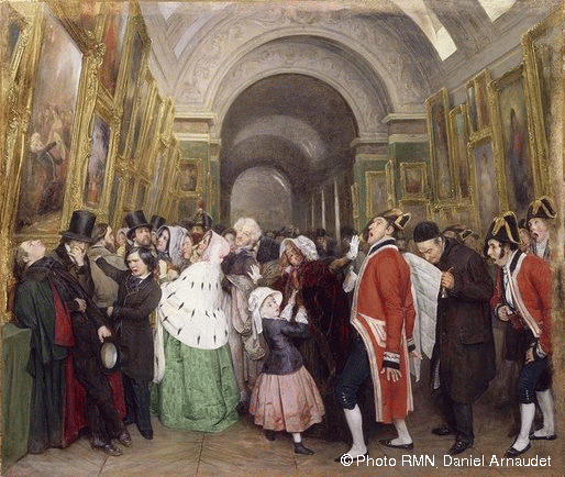 514x434 Paris Salon Blogging Manet's Olympia In 1865 - Salon Painting