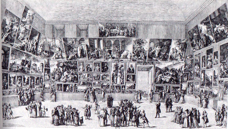 795x450 The Salon Excerpts From Thomas Crow - Salon Painting